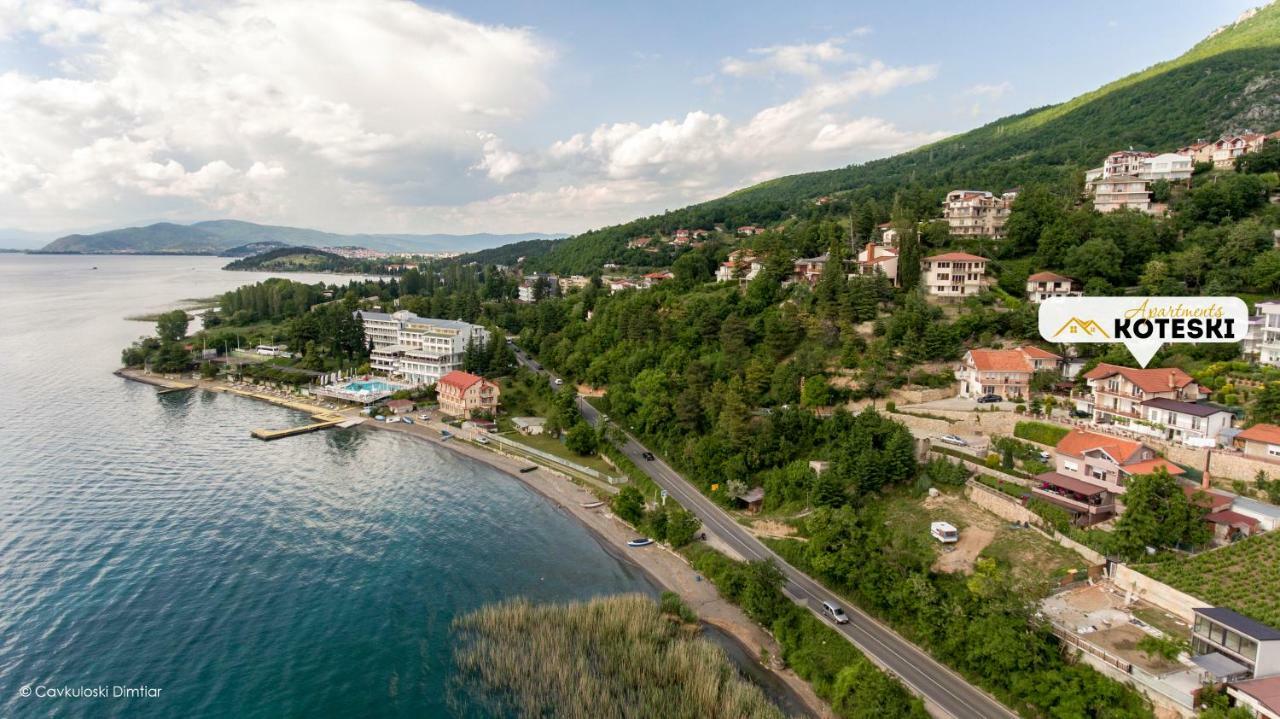 Apartments Koteski Ohrid Bagian luar foto