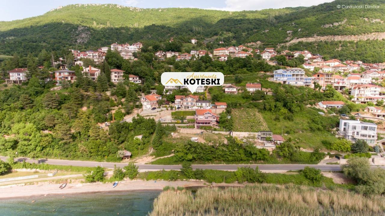 Apartments Koteski Ohrid Bagian luar foto