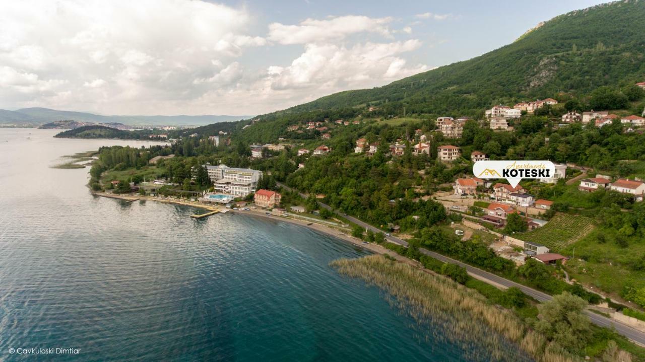 Apartments Koteski Ohrid Bagian luar foto