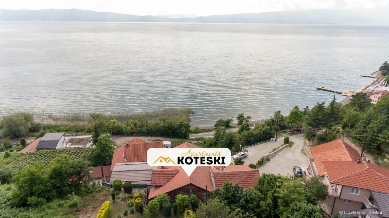 Apartments Koteski Ohrid Bagian luar foto